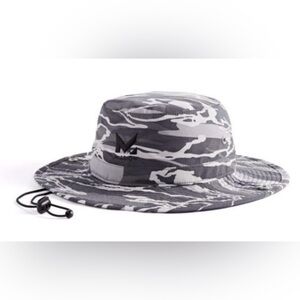 MISSION Wide Brim Cooling Bucket Hat Matrix Camo Unisex OS